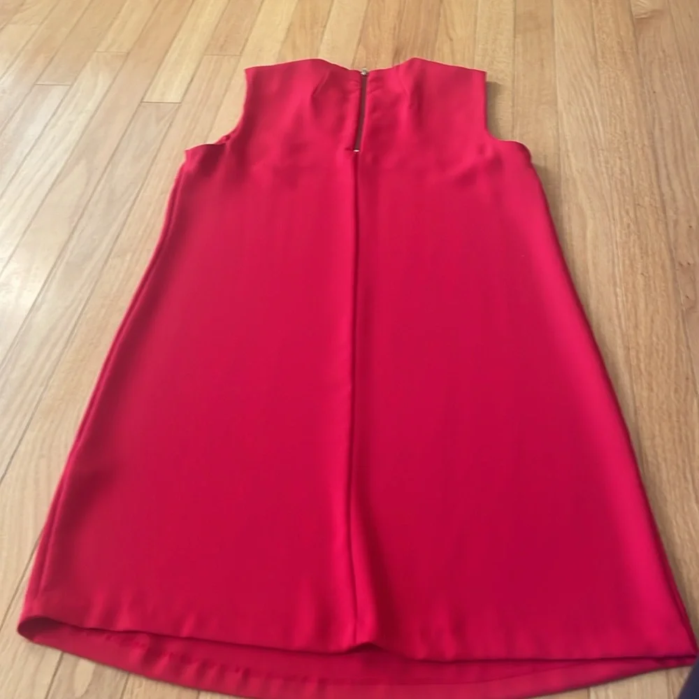 Red shift dress - Picture 4 of 7